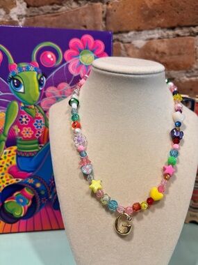 Y2K G BALLOON INITIAL CUSTOM EYE CANDY CHAIN